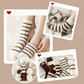 🔥✨Striped & Solid Color Block Casual Socks🧦