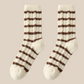 🔥✨Striped & Solid Color Block Casual Socks🧦