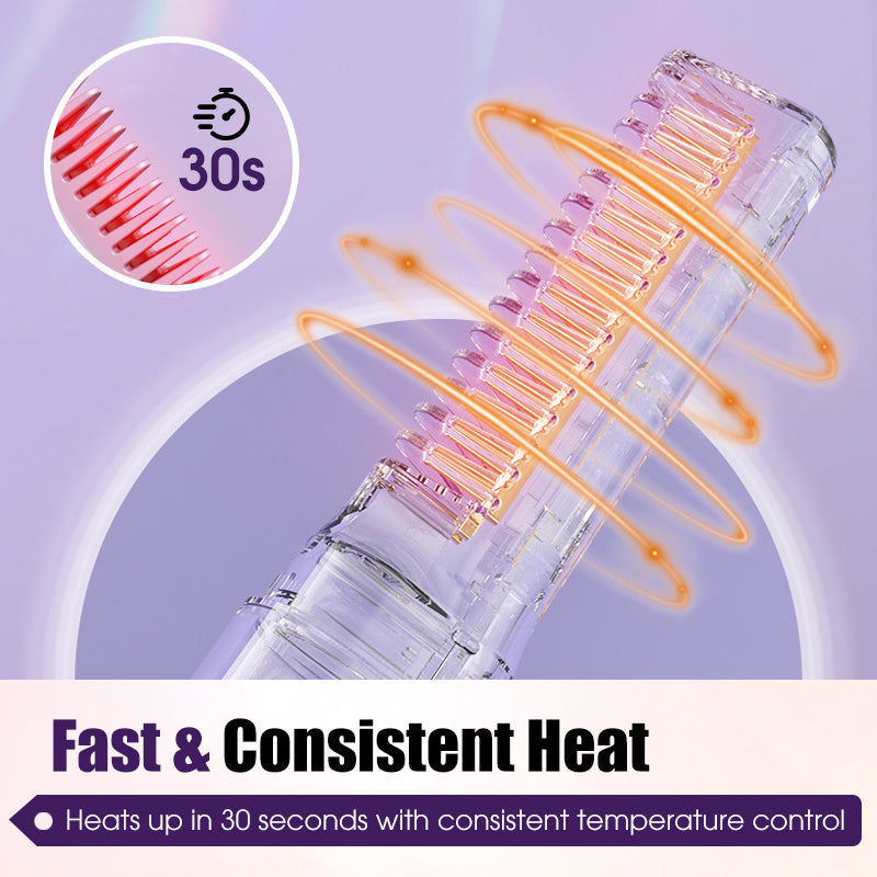 🎄Xmas Sale-Up to 49% OFF💇‍♀️Portable Cordless Hair Straightening Comb(🎁V-Shaped Hair Straightening Comb)