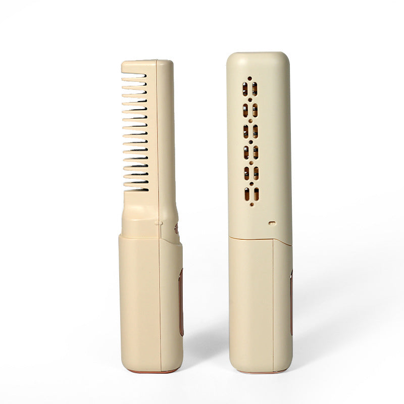 🎄Xmas Sale-Up to 49% OFF💇‍♀️Portable Cordless Hair Straightening Comb(🎁V-Shaped Hair Straightening Comb)