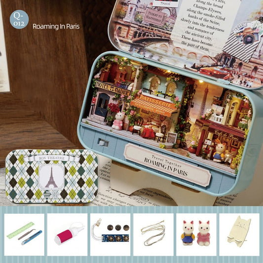 🎅Xmas Sale - 50% OFF🎁Box Theater Doll House DIY Kit