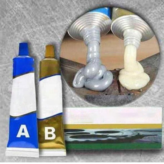 🔥🔧 BUY 2 GET 1 FREE! 💪 A&B REPAIR ADHESIVE – Instant Bonding, Fast Curing for Metal, Plastic and Ceramic 🛠️