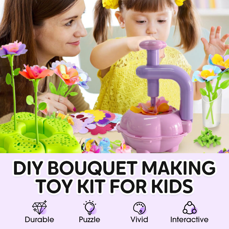 🎁Xmas 50% discount -✨【DIY Bouquet Making Toy Kit for Kids】✨