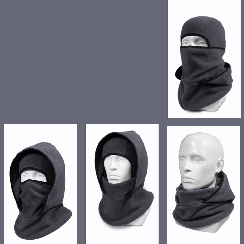 3-in-1 Unisex Outdoor Warm Hat Neckband Mask: hat + neck warmer + face mask, windproof & helmet compatible! 🧣