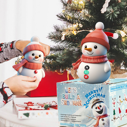 50% OFF🎁Create your very own unique snowman!☃️ -✨【DIY Christmas Snowman Crafts Sets for Kids】✨
