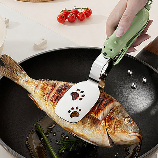 🔥Buy 2 Get 1 Free🔥2-in-1 Non-Slip Durable Spatula Tongs