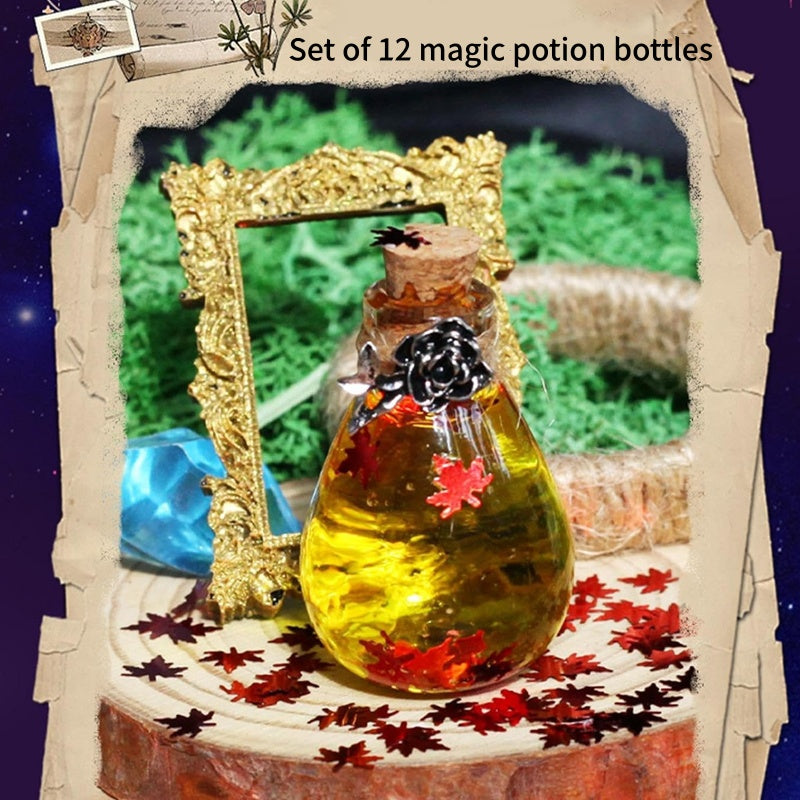 🔥Xmas Sale 50% OFF🎁✨【Magic Potion Making Kit for Kids】✨ -DIY STEM Science Experiments with 12 Bottles & Guided Instructions!🪄