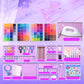 💝96-Color Fuse Beads Complete Kit✨ - Ultimate Set with Iron, Pegboards & Patterns for Endless DIY Crafts!🌟