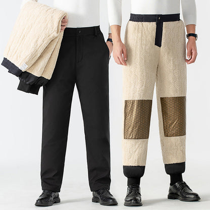 ⏰Men’s Cozy Thermal Pants With Graphene Knee Pads👖