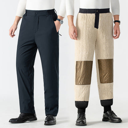 ⏰Men’s Cozy Thermal Pants With Graphene Knee Pads👖