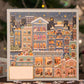 500-Piece Christmas Jigsaw Puzzle with Gold Foil