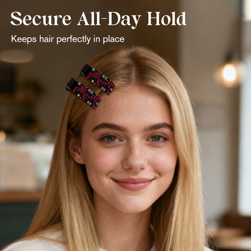💕Black Friday Limited-Time Offer💕 Rhinestone Hair Clip for Bangs