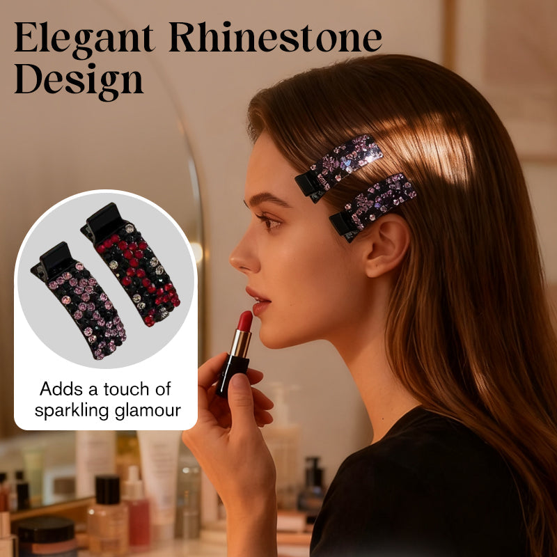 💕Black Friday Limited-Time Offer💕 Rhinestone Hair Clip for Bangs