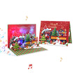 🎄🎁【3D Pop-Up Christmas Card with LED Lights and Music】 - Animated Greeting Card for Holiday Gifting!🌟