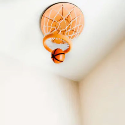Ceiling-Mounted Mini Basketball Hoop Set