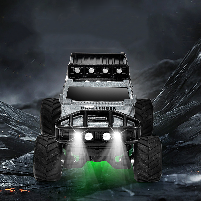 🔋 2025 HOT SALE 50% OFF! ✨【Mini RC Truck with Lights】✨ - 2.4Ghz All-Terrain Remote Control Car for Kids & Adults, Alloy Body!🚗