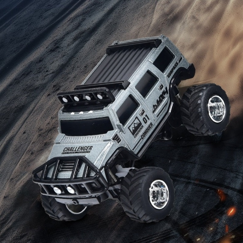 🔋 2025 HOT SALE 50% OFF! ✨【Mini RC Truck with Lights】✨ - 2.4Ghz All-Terrain Remote Control Car for Kids & Adults, Alloy Body!🚗