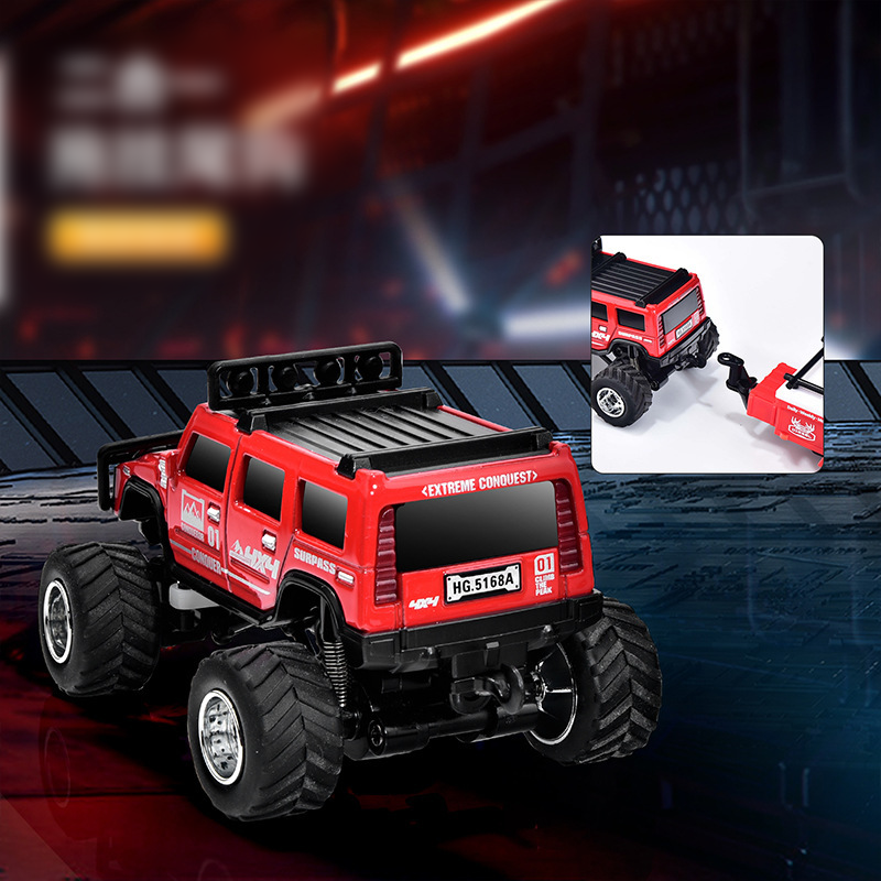 🔋 2025 HOT SALE 50% OFF! ✨【Mini RC Truck with Lights】✨ - 2.4Ghz All-Terrain Remote Control Car for Kids & Adults, Alloy Body!🚗