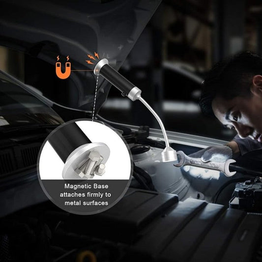 Magnetic LED Grill Light with Flexible Gooseneck