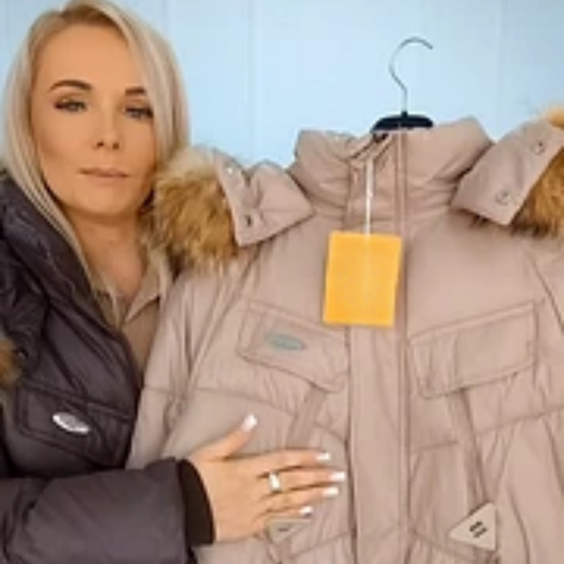 Women's Hooded Mid-Length Puffer Coat