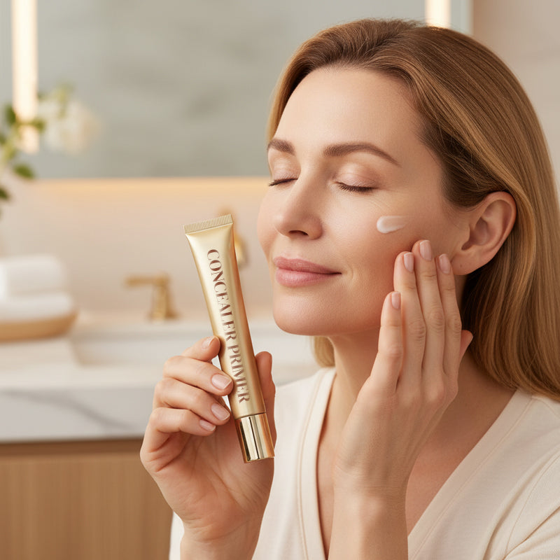 🎄Christmas Skincare Season Natural Glow Brightening Concealer Primer