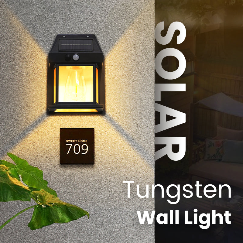 🎉50% OFF🎉SOLAR WALL LIGHT💡-Motion Sensor & Weatherproof, Automatic Dusk to Dawn Operation, Easy Installation for Garden and Pathway🌟
