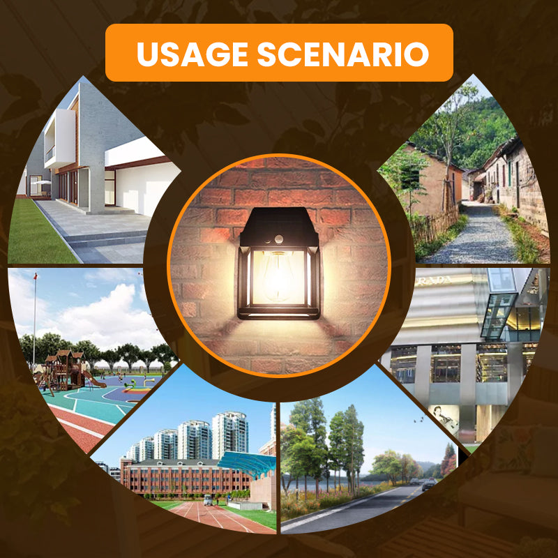 🎉50% OFF🎉SOLAR WALL LIGHT💡-Motion Sensor & Weatherproof, Automatic Dusk to Dawn Operation, Easy Installation for Garden and Pathway🌟