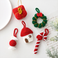 🎄🎁Cozy Handmade Christmas Ornaments - 🧶Soft Yarn Decor to Add Warmth & Nostalgia to Your Tree!