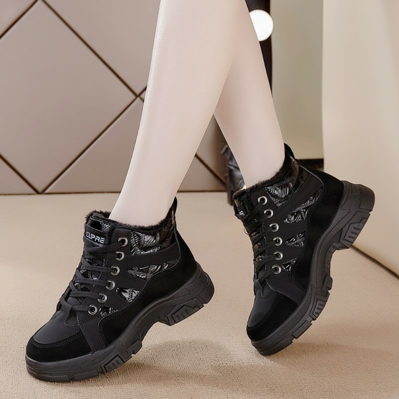 Women's Warm Platform Winter Sneakers