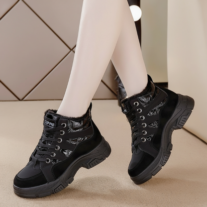 Women's Warm Platform Winter Sneakers