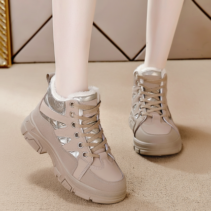 Women's Warm Platform Winter Sneakers