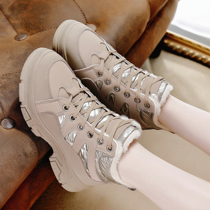 Women's Warm Platform Winter Sneakers