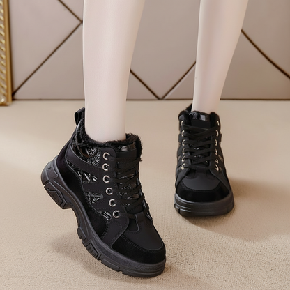Women's Warm Platform Winter Sneakers