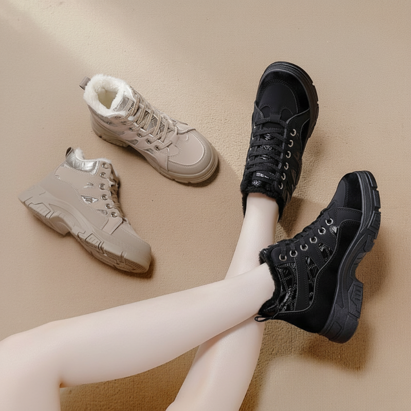 Women's Warm Platform Winter Sneakers