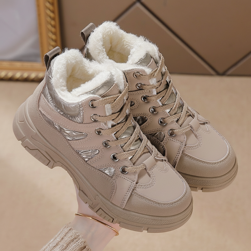 Women's Warm Platform Winter Sneakers
