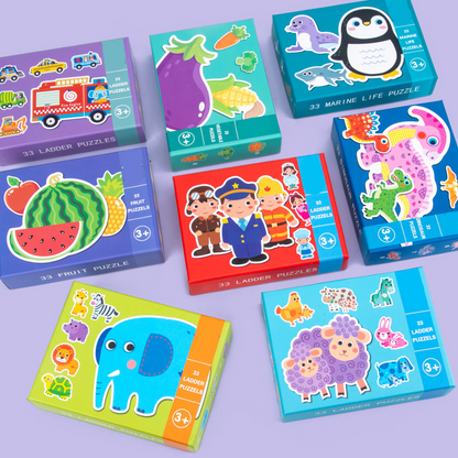 🎁Xmas Sale 50% Off🌟👼Early Learning Jigsaw Puzzle for Kids