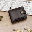 Men's Vintage Style Zipper Wallet