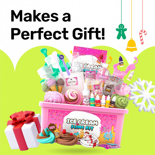 Original Stationery Ice Cream Slime Kit for Girls