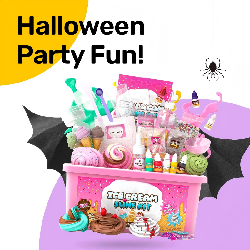Original Stationery Ice Cream Slime Kit for Girls