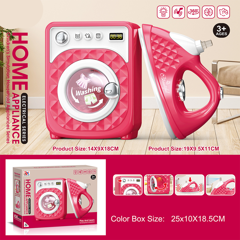 🎁Xmas SALE 50% Off🧑‍🍳✨[Kids Kitchen Playset with Lights & Sounds]✨ - Interactive Appliance Set with Realistic Features, Safe & Durable!🚀