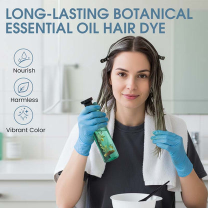 🌿Long-Lasting Botanical Essential Oil Hair Dye🌿