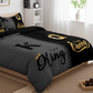 👑3-Piece "King & Queen" Couple's Duvet Cover Set
