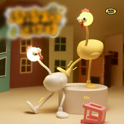 🔥🎄Buy 2 Get 1 Free🤪Flexible Poseable Chicken Desktop Lamp