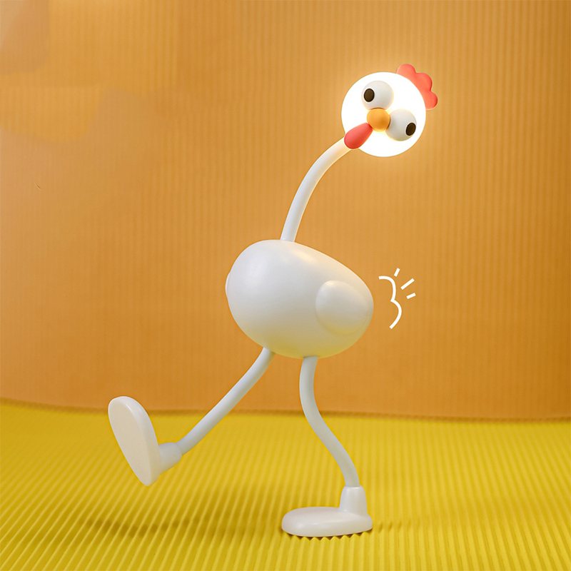 🔥🎄Buy 2 Get 1 Free🤪Flexible Poseable Chicken Desktop Lamp