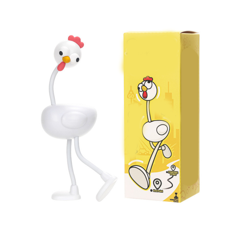 🔥🎄Buy 2 Get 1 Free🤪Flexible Poseable Chicken Desktop Lamp