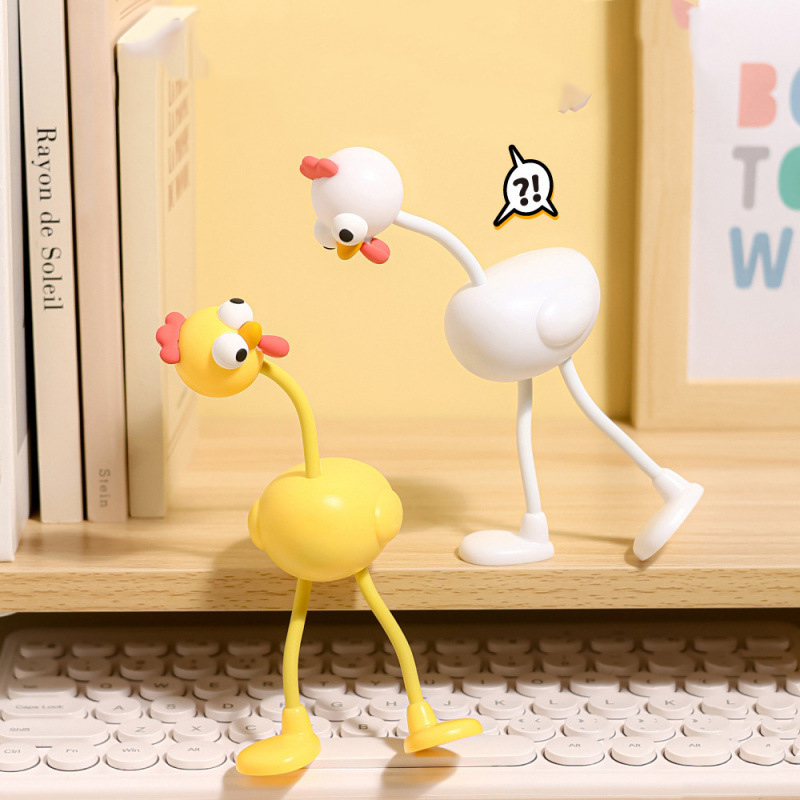 🔥🎄Buy 2 Get 1 Free🤪Flexible Poseable Chicken Desktop Lamp