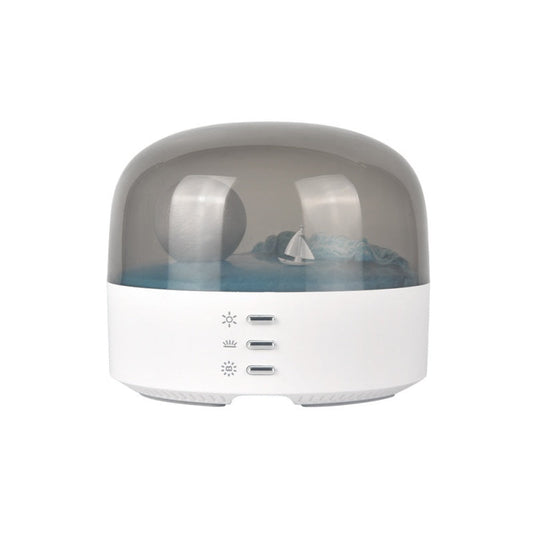 Moon Sea Landscape LED Night Light Speaker