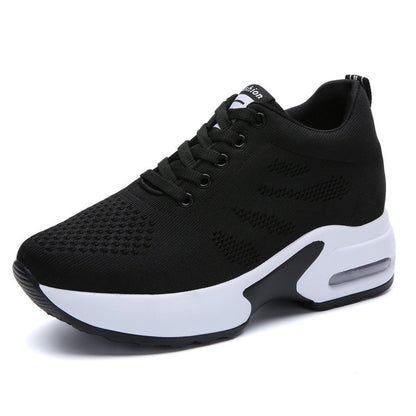 Women's Breathable Mesh Platform Sneakers