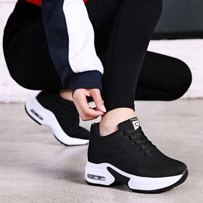Women's Breathable Mesh Platform Sneakers