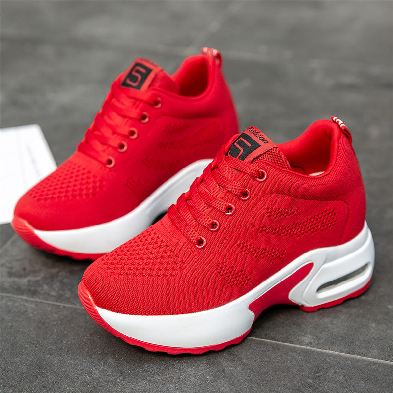 Women's Breathable Mesh Platform Sneakers